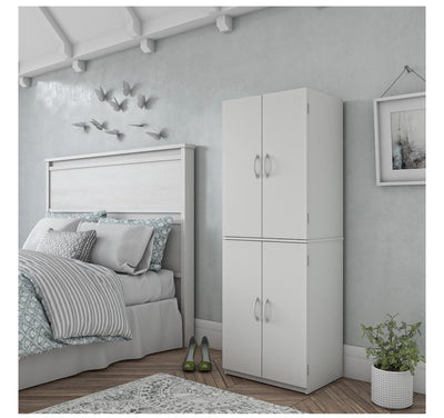 Mainstays Storage Cabinet, White stipple (new in the box):