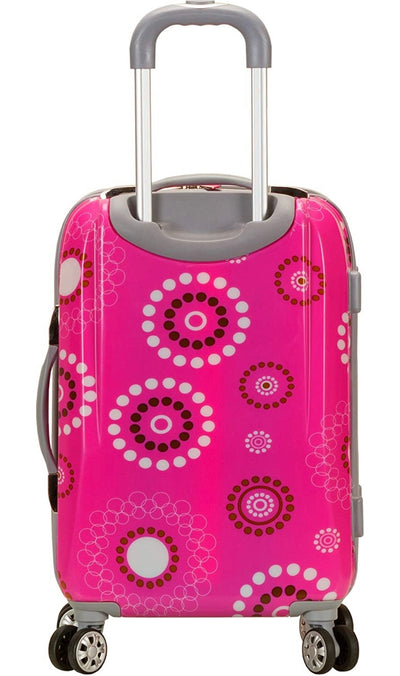 Rockland Vision Hardside Spinner Wheel Luggage, Pink Pearl, Carry-On 20-Inch!! NEW OUT OF BOX!!