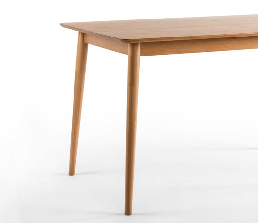 ZINUS Jen 47 Inch Wood Dining Table / Solid Wood Kitchen Table / Easy Assembly, Natural- NEW IN BOX!!!