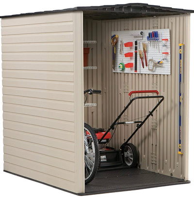 Rubbermaid - Large weatherproof resin shed for outdoor and gardens Model Roughneck!  -Brand new in the box (5’x6’)