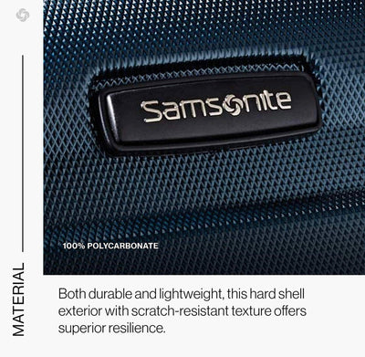 Samsonite Omni PC Hardside Expandable Luggage with Spinner Wheels, 3-Piece Set (20/24/28), Navy- NEW OUT OF BOX!!!