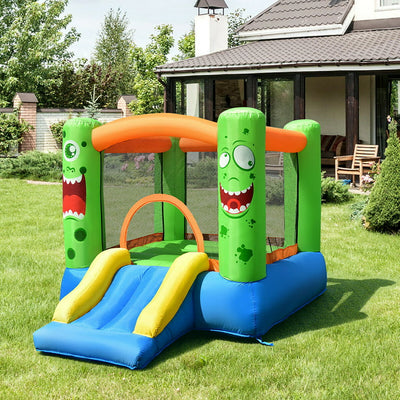 Costway Kids Playing Inflatable Bounce House Jumping Castle Game Fun Slider 480W Blower!  -Brand new in the box