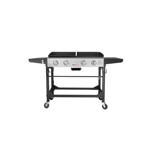 Royal Gourmet 4-Burner GD401 Portable Flat Top Gas Grill and Griddle Combo with Folding Legs- new in box