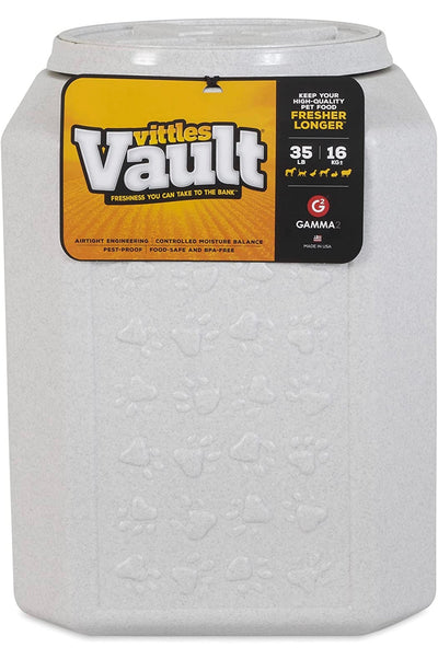 Gamma2 Vittles Vault Pet Food Storage Container, 35 Pounds- NEW IN BOX!!!