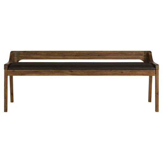 Boraam Rasmus Low Back Dining Bench**New,small rip from shipping**