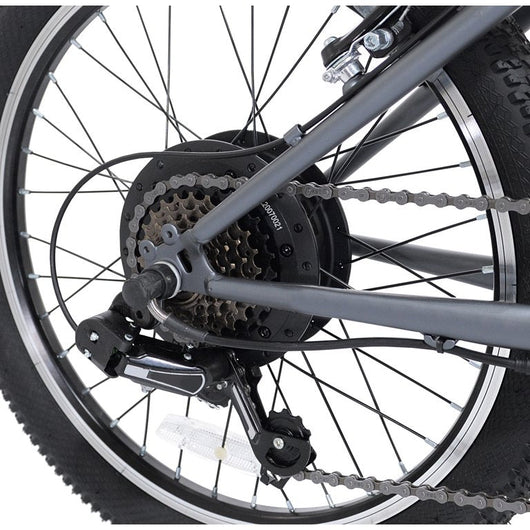 Kent 20 In. Torpedo Ebike Black and Pink, Electric Bicycle- brand new and assembled