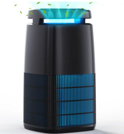 Ultra-Quiet HEPA Air Purifier Portable Air Cleaner by BREEZOME for Bedroom, Kitchen and Office-