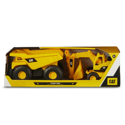 Caterpillar Tough Rigs Dump Truck and Excavator 2PK**New in box**