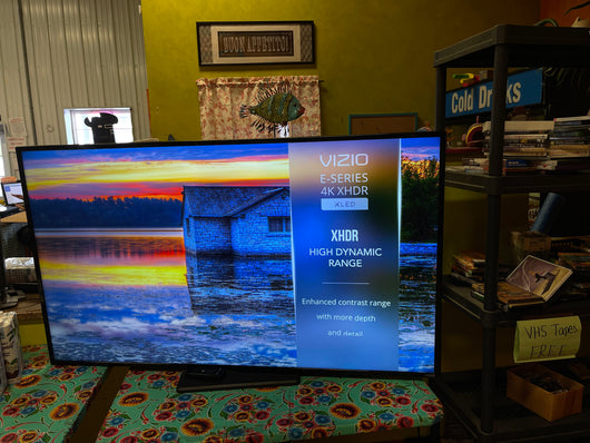 VIZIO 65" Class 4K (2160P) Smart XLED Home Theater Display (E65-E1).  Used - works great