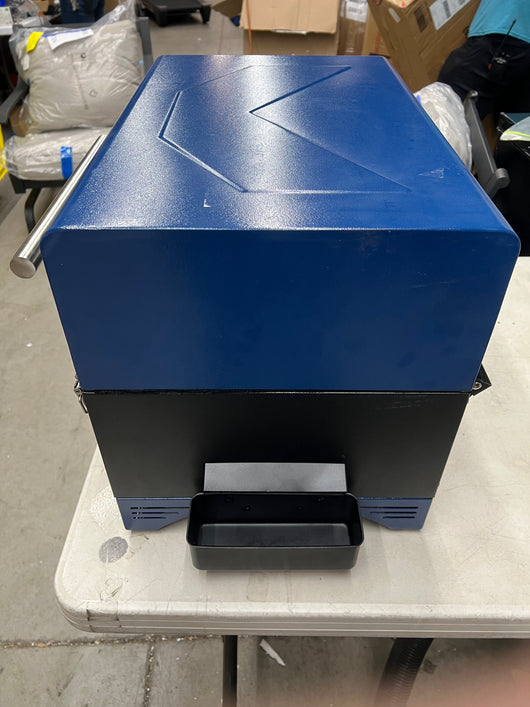 ASMOKE AS350 256-sg. in. Portable Wood Pellet BBQ Grill And Smoker Navy Blue- Used, Tested and Works Great!!!