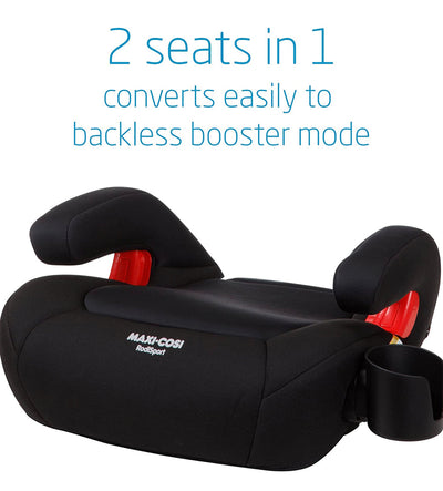 Maxi-Cosi Rodi Sport Booster Car Seat, Midnight Black**New in Box**