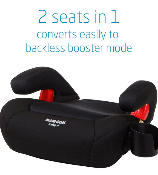 Maxi-Cosi Rodi Sport Booster Car Seat, Midnight Black**New in Box**