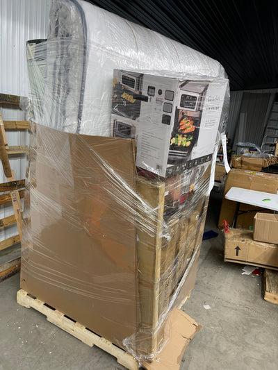 Jumbo huge liquidation pallet- over 7 ft tall ! Pallet number 2361