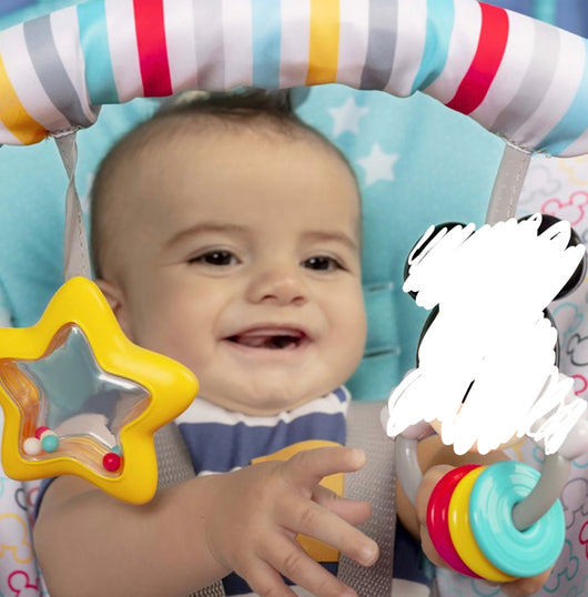 Bright Starts Baby Mouse Infant to Toddler Rocker - Original Bestie (Unisex)- NEW IN BOX!!!