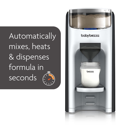 New and Improved Baby Brezza Formula Pro Advanced Formula Dispenser Machine - Automatically Mix a Warm Formula Bottle Instantly - Easily Make Bottle with Automatic Powder Blending**New in box**