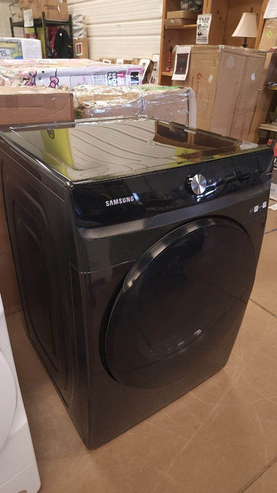 Samsung 7.5-cu ft Stackable Steam Cycle Electric Dryer (Brushed Black) ENERGY STAR USED TESTED WORKS GREAT