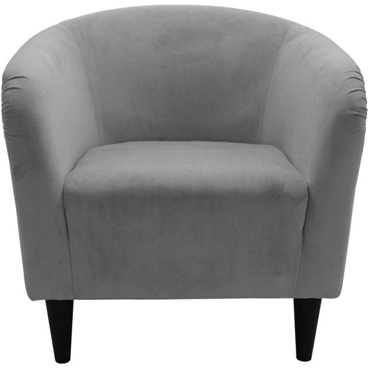 Mainstays Microfiber Tub Accent Chair, Dove Gray**New**