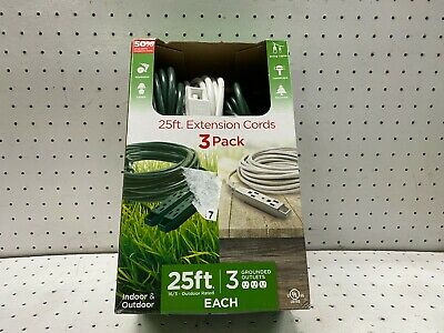 UltraPro 3 Pack Extension Cord