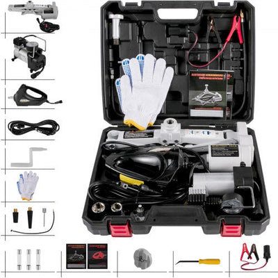 VEVOR Electric Car Jack 3 Ton 12V Floor Jack, All-in-One Electric Scissor Jack!

-Brand new in the carry case