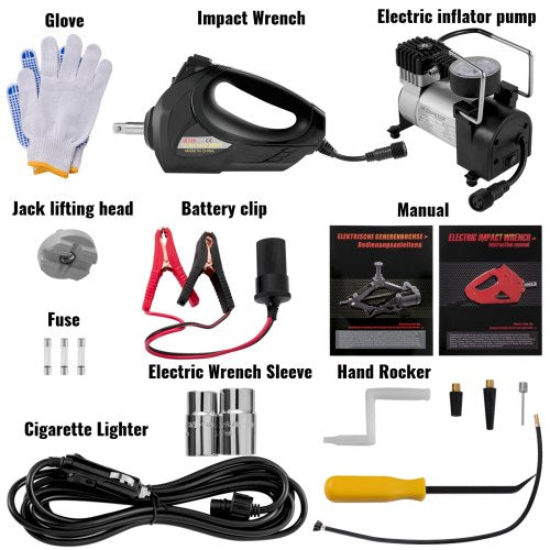 VEVOR Electric Car Jack 3 Ton 12V Floor Jack, All-in-One Electric Scissor Jack!

-Brand new in the carry case